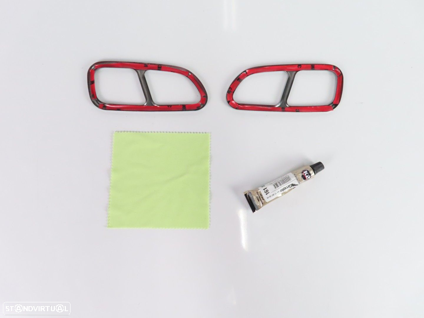 Aros das Ponteiras de Escape Novo MERCEDES-BENZ A-CLASS (W176)/MERCEDES-BENZ CLA... - 4