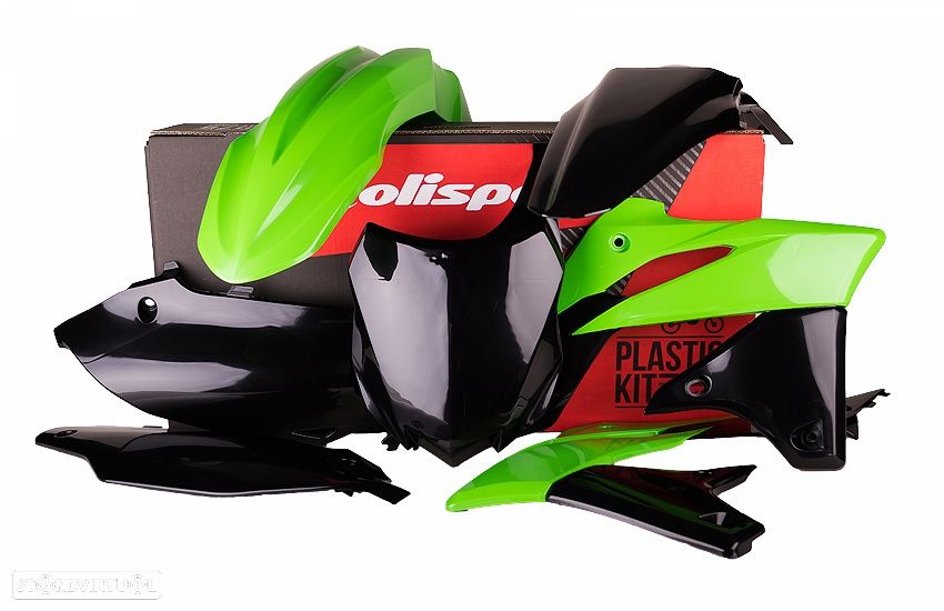 kit plasticos polisport kawasaki kx 250f - 1