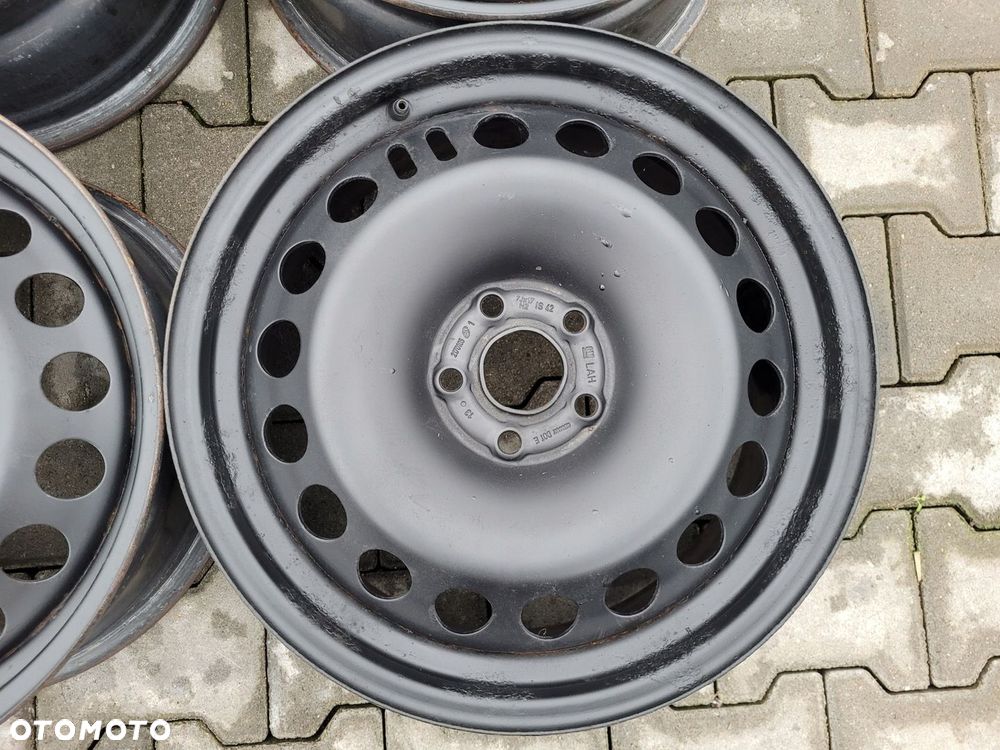 Felgi STALOWE 17 Opel Astra J IV benzyna K V Mokka X 7J 5x105 ET42 CZUJNIKI - 3