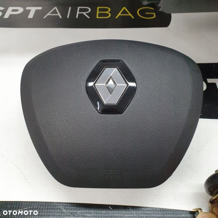 RENAULT CLIO IV 4 RS SPORT DESKA ROZDZIELCZA KONSOLA KOKPIT PULPIT PODUSZKI AIRBAG AIR BAG PASY KIT SET - 8
