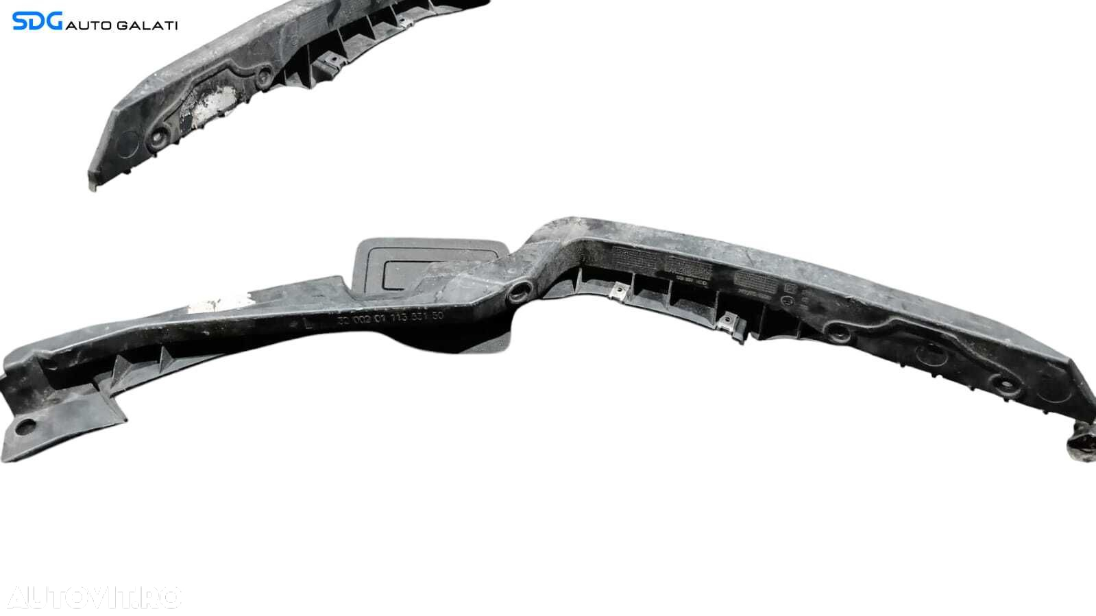 Suport Ghidaj Dreapta pentru Bara Spoiler Fata Skoda Octavia 2 NFL Non Facelift 2004 - 2013 Cod 1Z0807183D [M8317] - 2