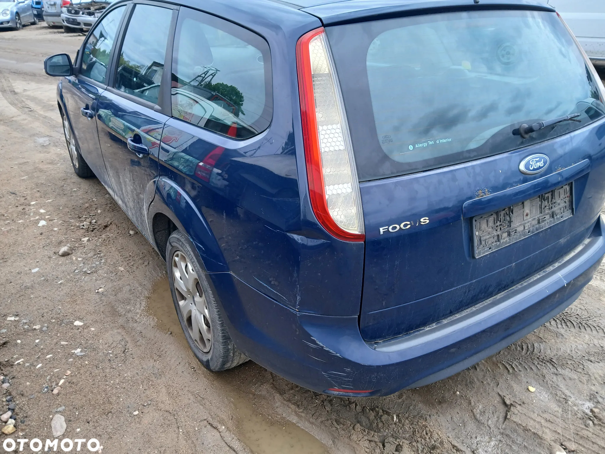 ford focus MK2 LIFT BLAZER BLUE maska pokrywa silnika klapa bagażnika zderzak lampa reflektor pas - 3