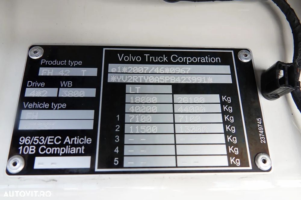 Volvo FH 460 / I SAVE / I-SHIFT / 2023 - 37
