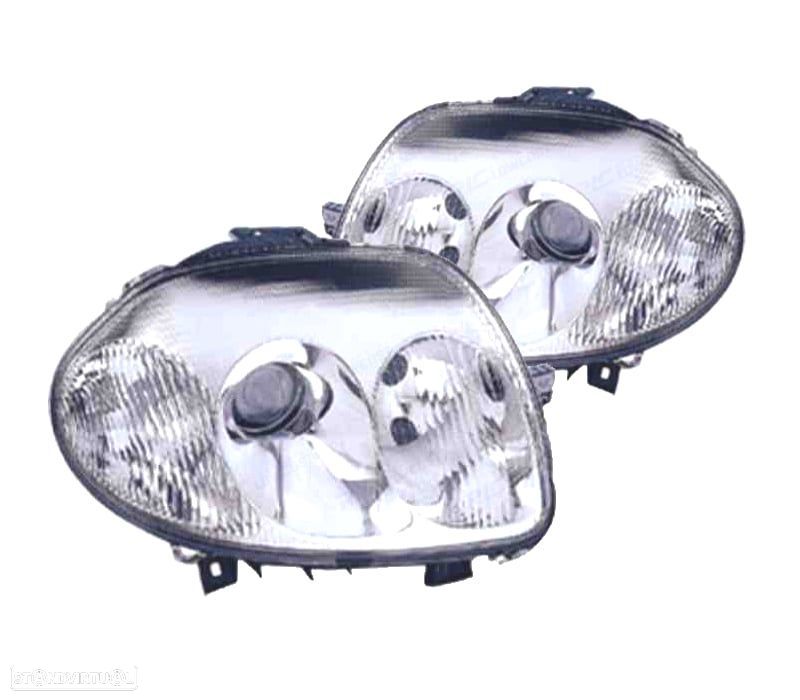 FARÓIS OPTICAS PARA RENAULT CLIO II 98-01 RS - 1