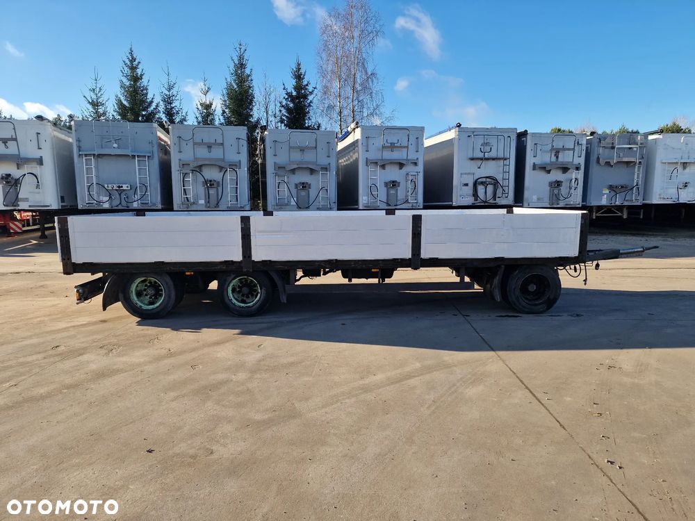 Fliegl Przyczepa Platforma Niskopodwoziowa Burtowa - 2