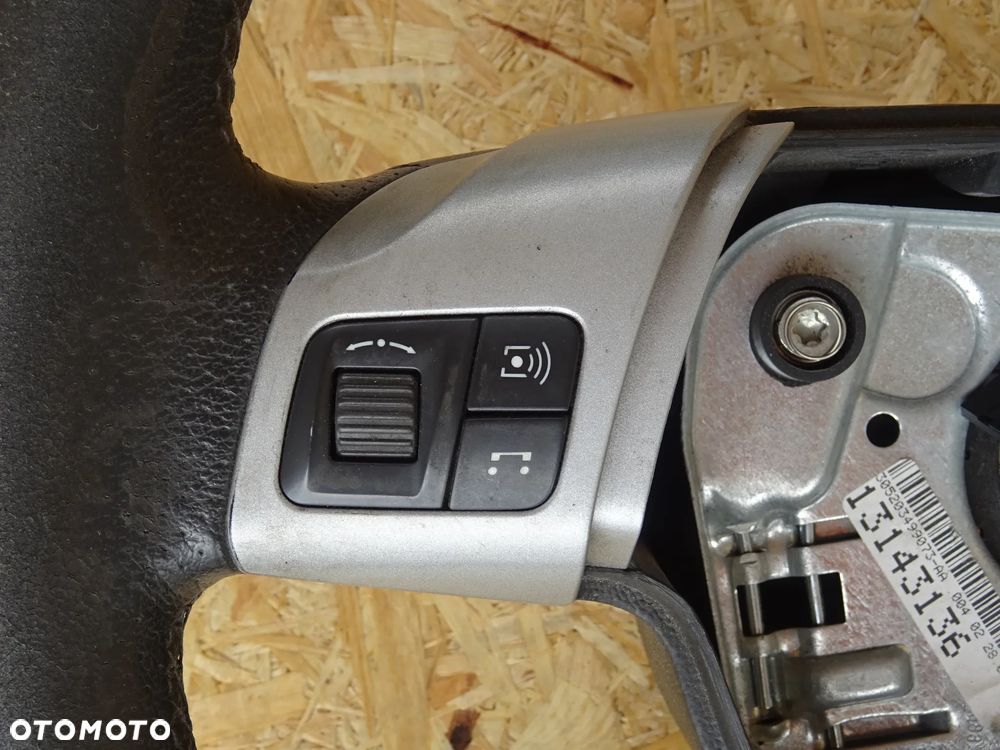 KIEROWNICA SKÓRZANA SKÓRA OPEL VECTRA C SIGNUM MULTIFUNKCYJNA PRZYCISKI AIRBAG - 7