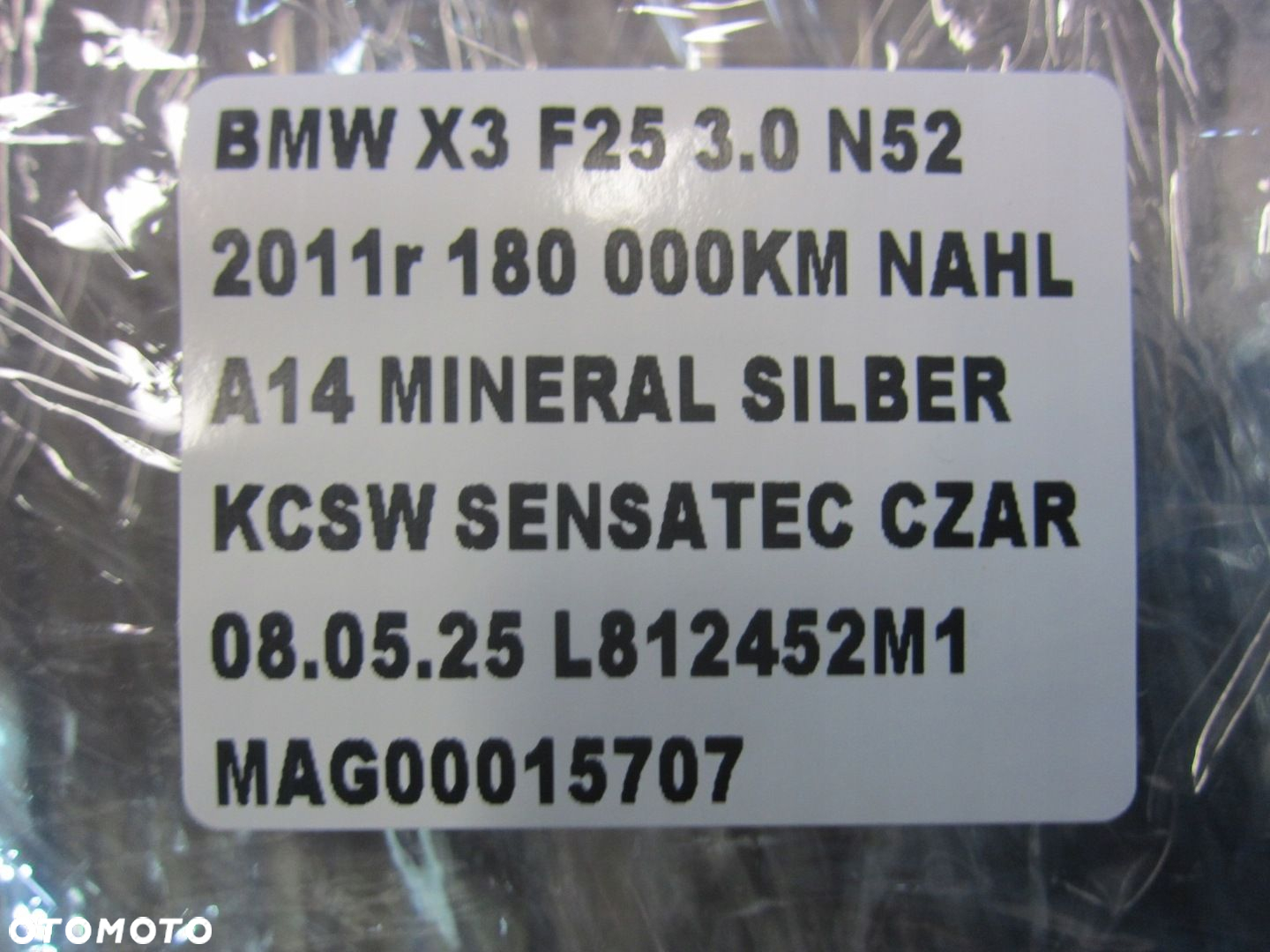 BMW X3 F25 DEKORY LISTWY WEWNĘTRZNE PANELE BRĄZ SIENA DREWNO 51169200950 - 15