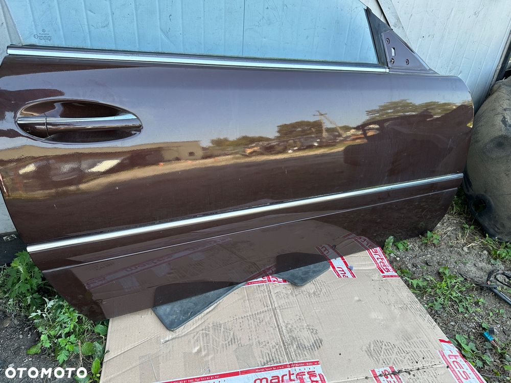 MERCEDES CL 215 drzwi prawe lewe szyba PRAWA podnośnik zamek prawy - 5