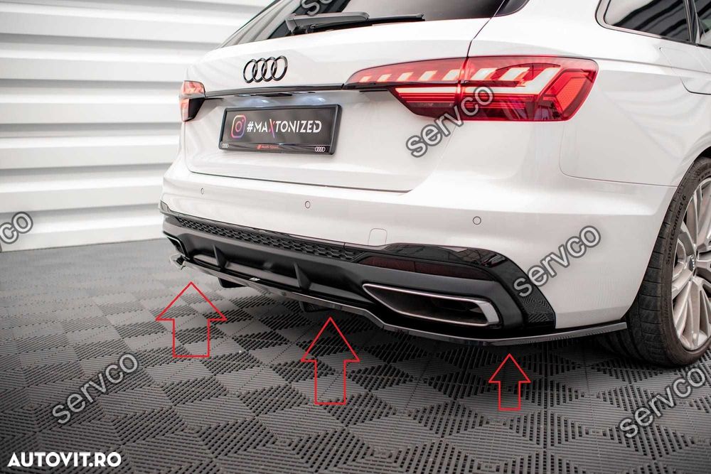 Pachet Body kit tuning Audi A4 S-Line B9 2019- v4 - Maxton Design - 5
