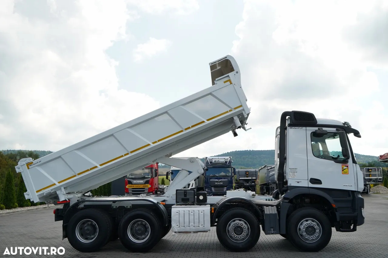 Mercedes-Benz AROCS 3243 / 8x4 / BASCULĂ DUBLU 6,2 M / BASCULĂ HIDRODOXICĂ / EURO 6 / IMPORTAT - 6