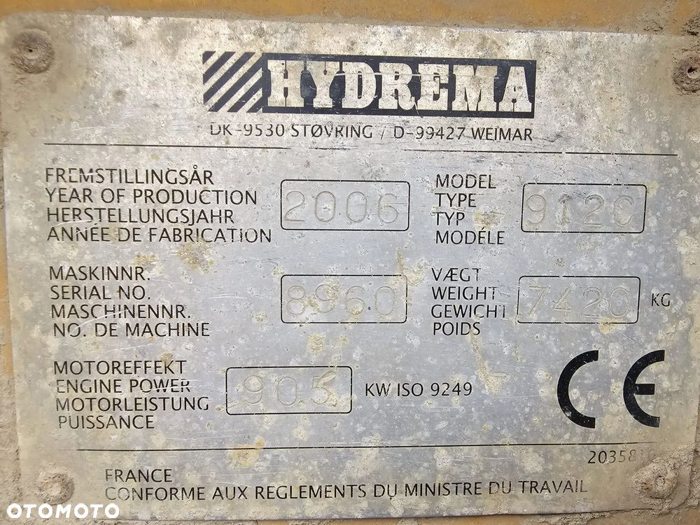 Hydrema 912 C 912 912D - 18