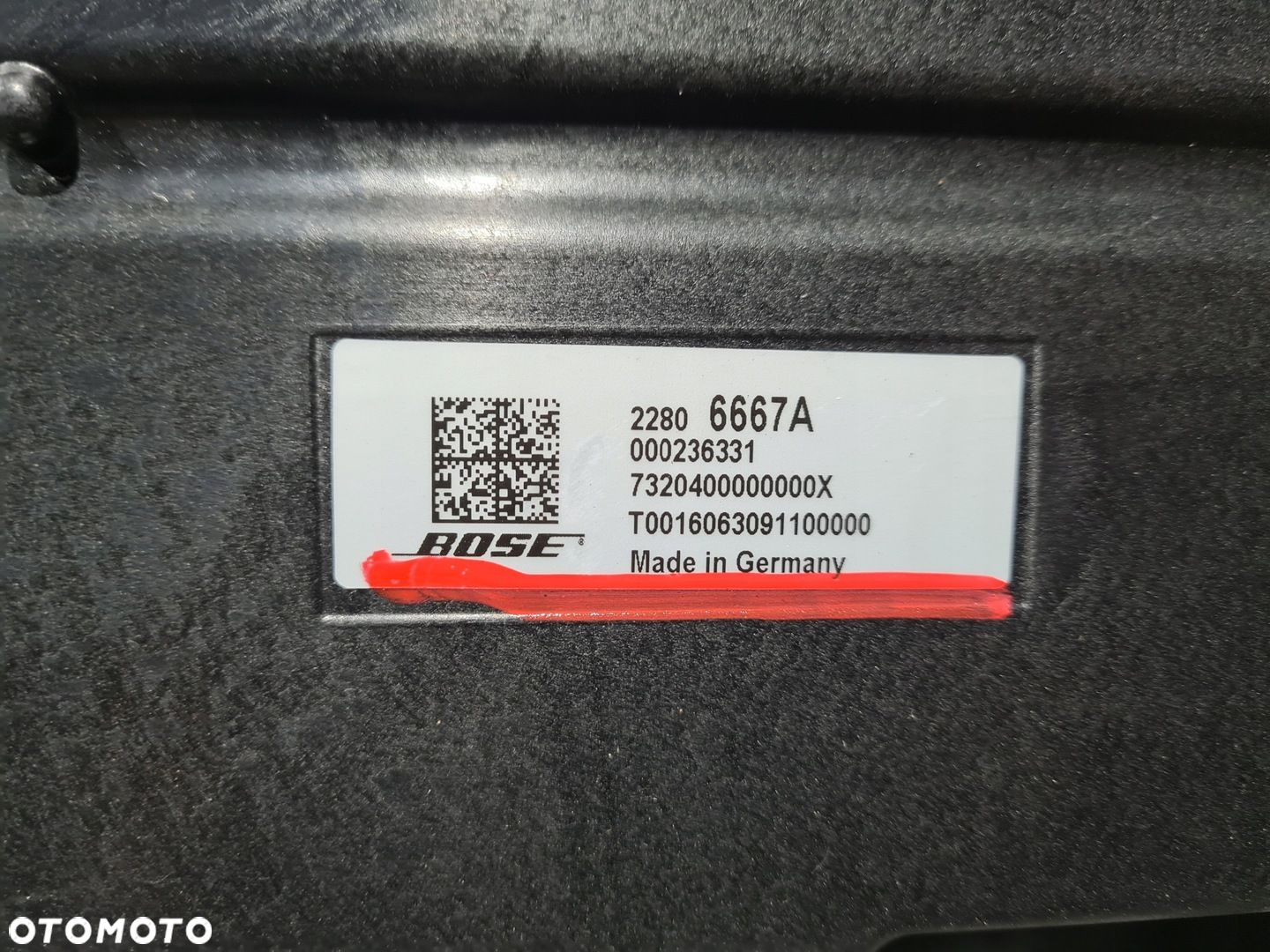 GŁOŚNIK GŁOŚNIKI SUBWOOFER KOMPLET BOSE OPEL INSIGNIA A LIFT - 2