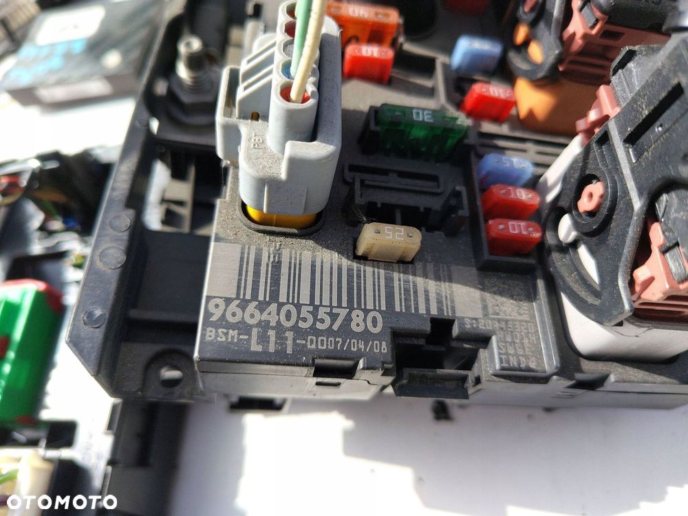 KOMPUTER SILNIKA ZESTAW 9664981980 PEUGEOT 307 CC 2.0 16V - 5