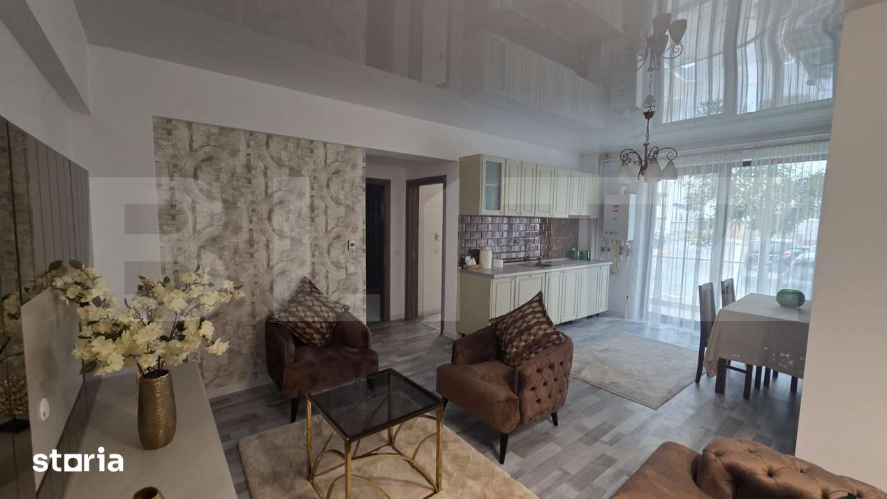 Apartament 3 camere, 71 mp, mobilat si utilat- Exterior Est, zona Magn — fotografia 1