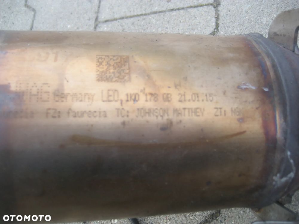 vw polo fabia roomster 1,2 tsi katalizator sondy 1k0178QB kod CBZ - 7