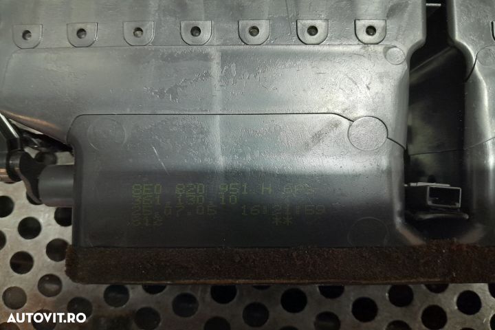 Grila ventilatie bord centru 8E0820951H 8E0820951H Audi A4 B7 [2004 - - 3