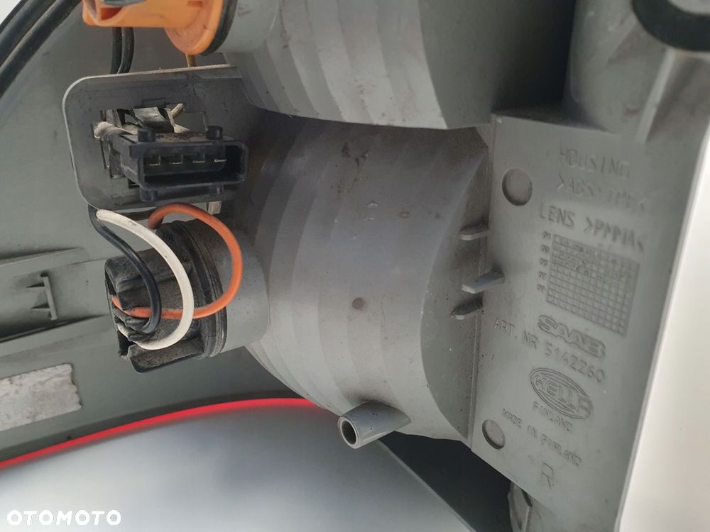 LAMPA PRAWA Saab 9-5 I lift 01-05r Sedan TYLNA prawy tył pasażera Europa - 6