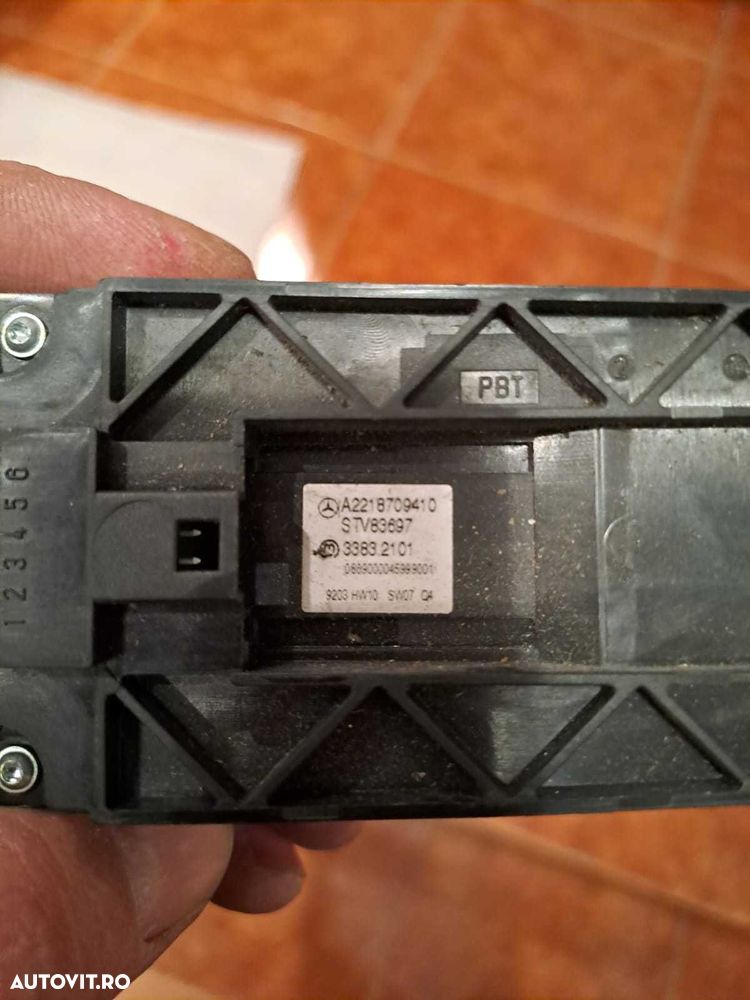 Comanda butoane geamuri electrice Mercedes S Class W221 - 3