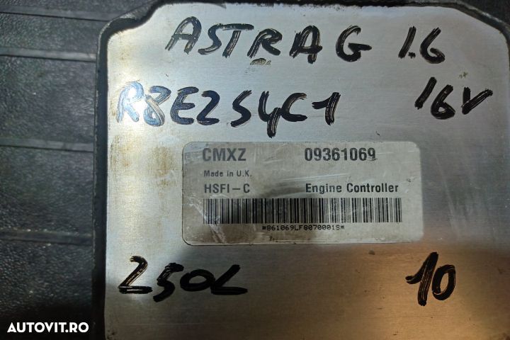 ECU Calculator Motor 09361069 - 1.6 09361069 - 1.6 Opel Astra G [1998 - 3
