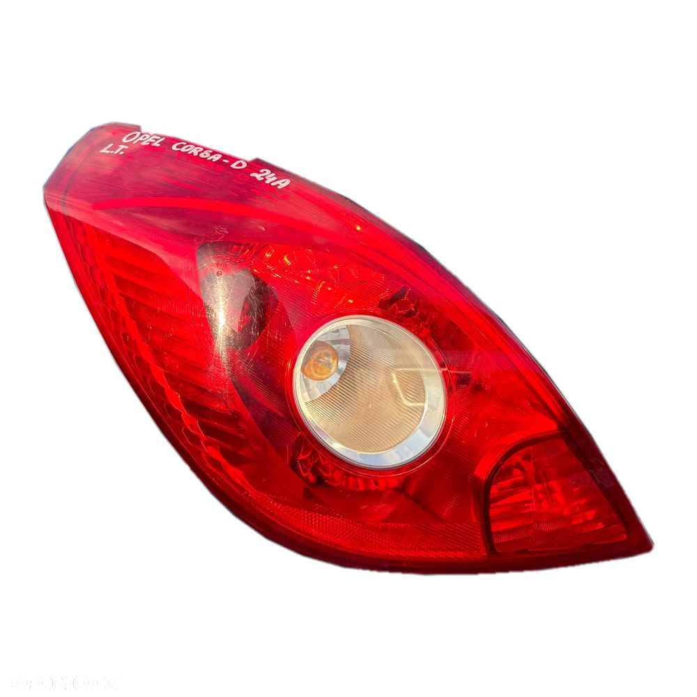 OPEL CORSA D LAMPA LEWY TYŁ LEWA TYLNA - 1