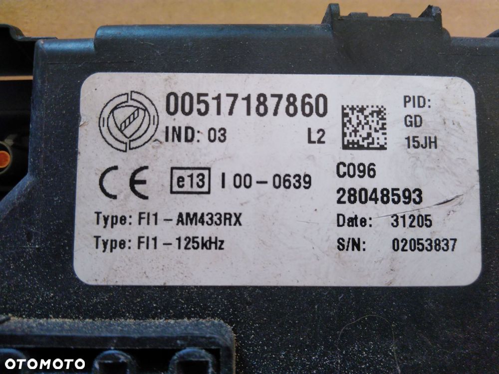 moduł bsi fiat grande punto 00517187860 - 2