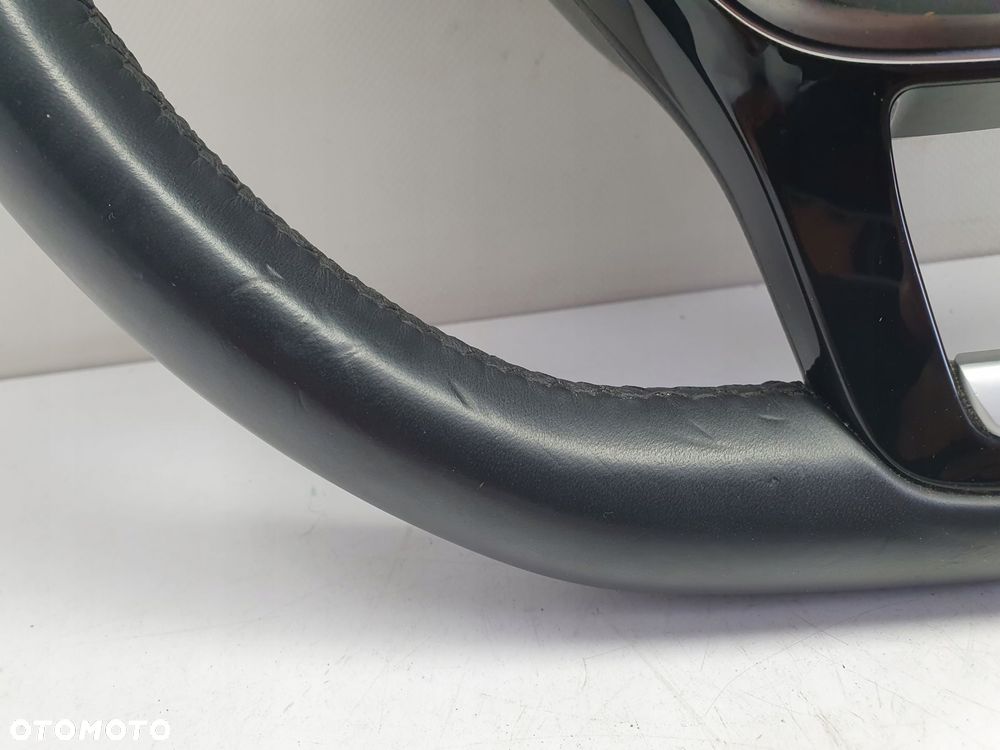 VW Golf VII R LINE KIEROWNICA SKÓRZANA ŁOPATKI Poduszka AirBag 5G0880201C - 10