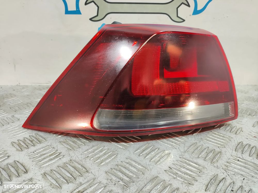 FAROLIM FAROLINS TRASEIRO TRÁS ESQUERDO ORIGINAL VW VOLKSWAGEN GOLF 5G1 VII 7 MK7 5G0945095F - 3