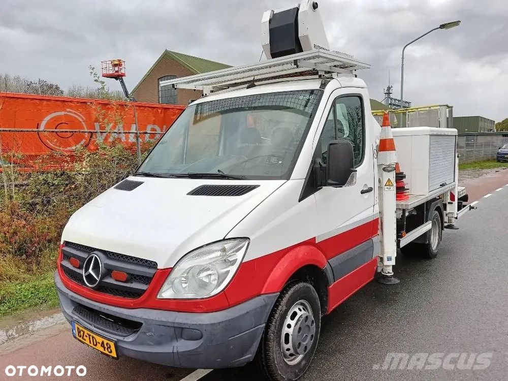 Mercedes-Benz Podnośnik Koszowy Zwyżka Izolowany Kosz!!!  Ruthmann TB220 22 metry 14 w Bok Udt jak Wumag Multitel Gsr - 14