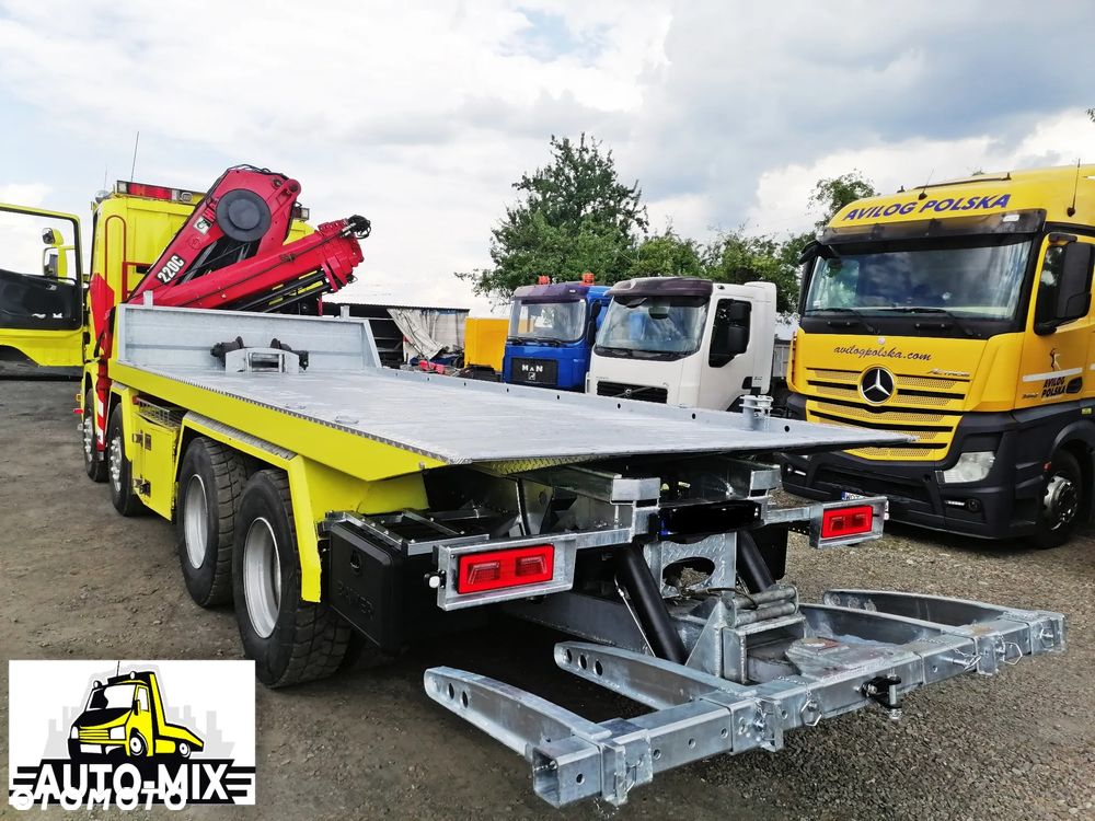 Mercedes-Benz platforma hydrauliczna DMC 26T auto - laweta zabudowa - 9