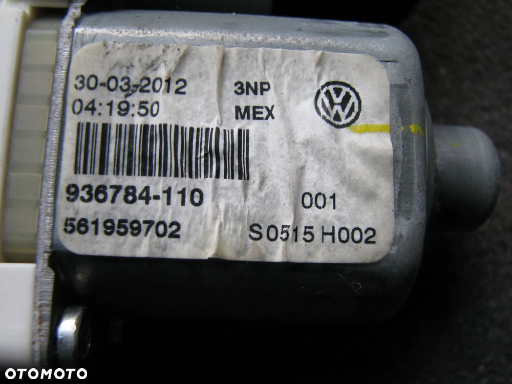 VOLKSWAGEN GOLF VI JETTA VI SILNICZEK SZYBY 3C0959792B PRAWY PRZÓD - 3