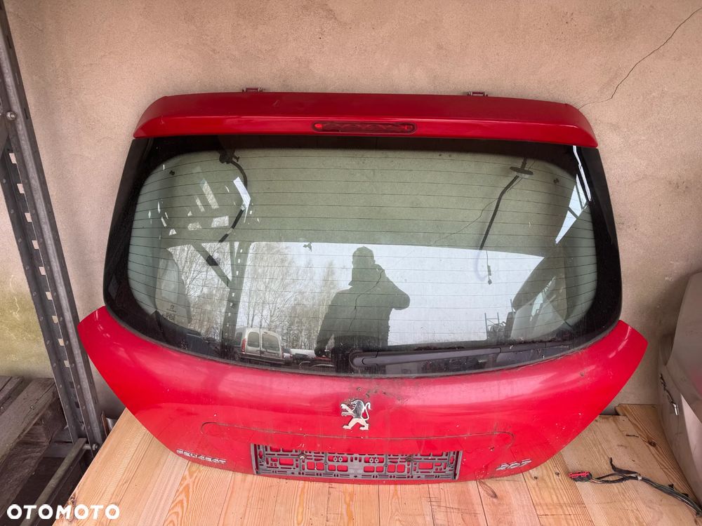 KLAPA TYŁ PEUGEOT 207 - 1