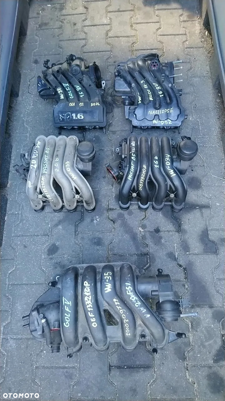 KOLEKTOR SSĄCY VOLKSWAGEN VW / AUDI / SKODA / PORSCHE 1,6 AEE FELICIA OCTAVIA 1,6 MPI SKODA - 12