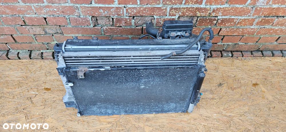 TOYOTA COROLLA VERSO II 2 2.2 D-CAT 177 KM 2ADFHV komplet chłodnic z wentylatorem chłodnica wody klimatyzacji wentylator chłodnicy - 5