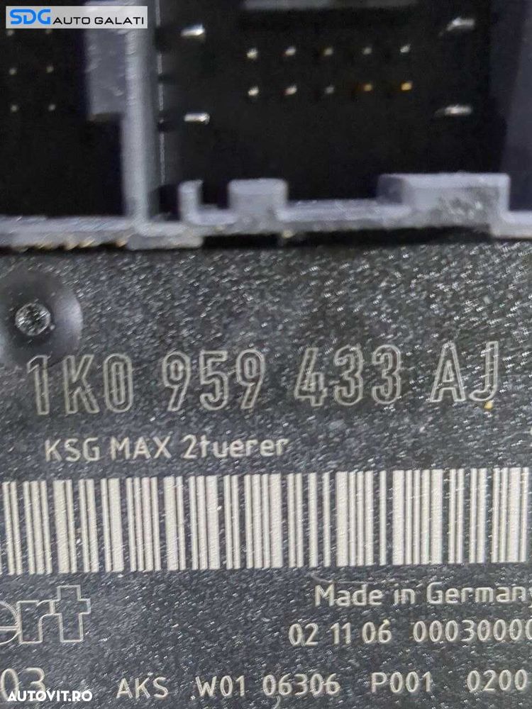 Unitate Modul Calculator Control Confort Volkswagen Golf 5 2009 - 2014 Cod 1K0959433AJ 4050549703 [L8494] - 5