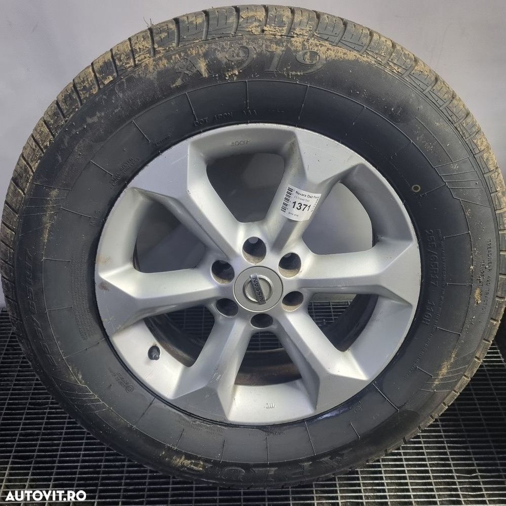 Jante aliaj Nissan Navara D40 Facelift 2010 - 2015 (1371) R17 CU ANVELOPE 6X114 3 ET - 2