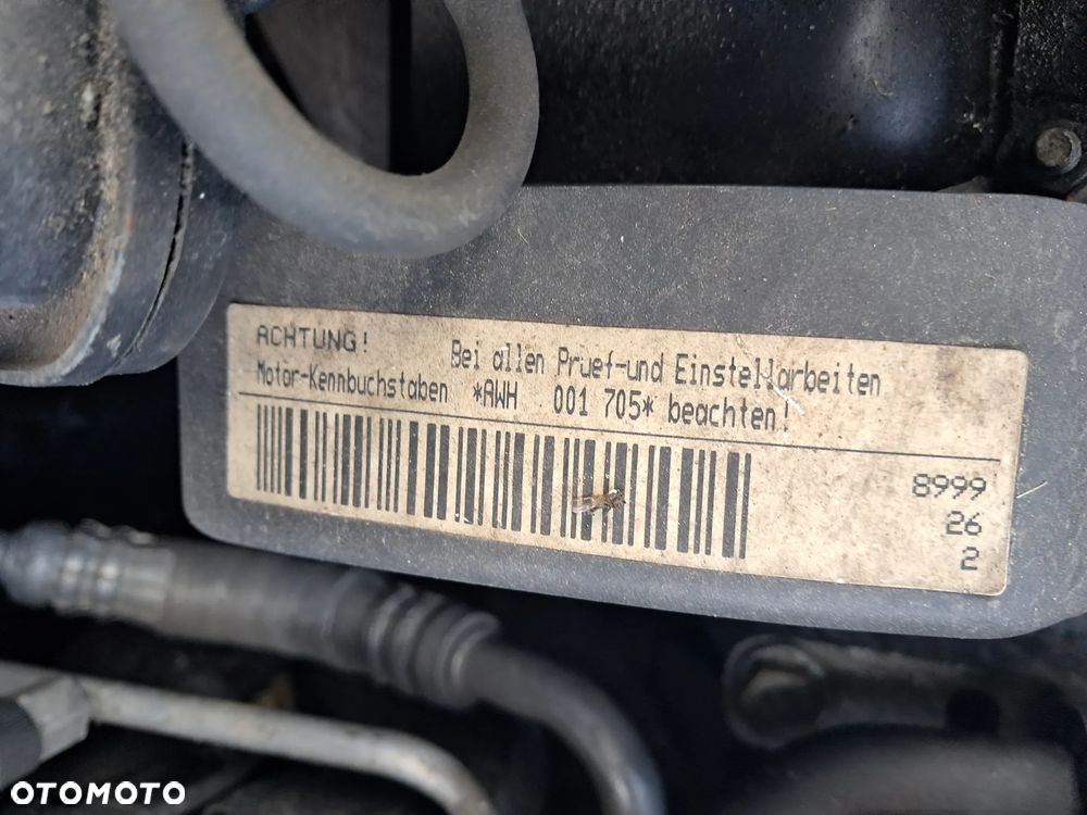 SILNIK SŁUPEK VW NEW BEETLE 1.6 8V KOD SILNIKA AWH - 6