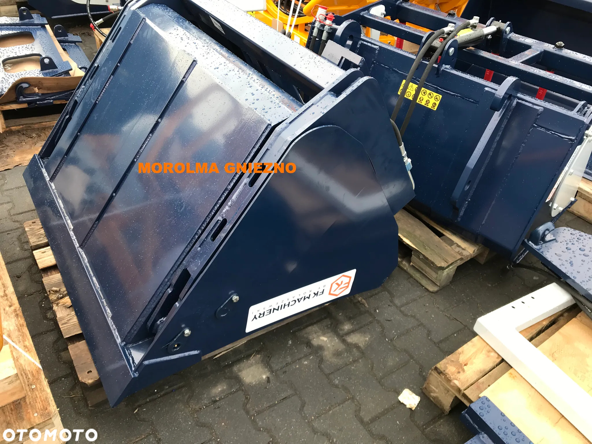 Szufla do zadawania pasz z frezem hydraulicznym szypa łyżka dozująca - 11