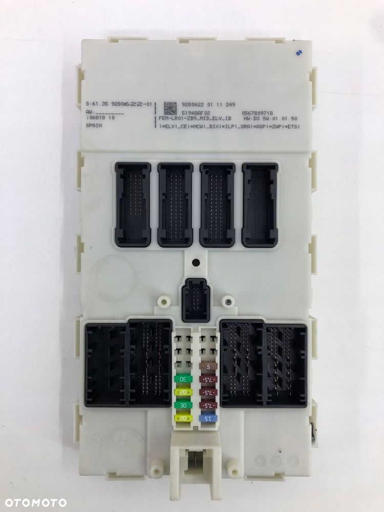 BMW F20 F21 MODUŁ STEROWNIK FEM 9280622 - 1