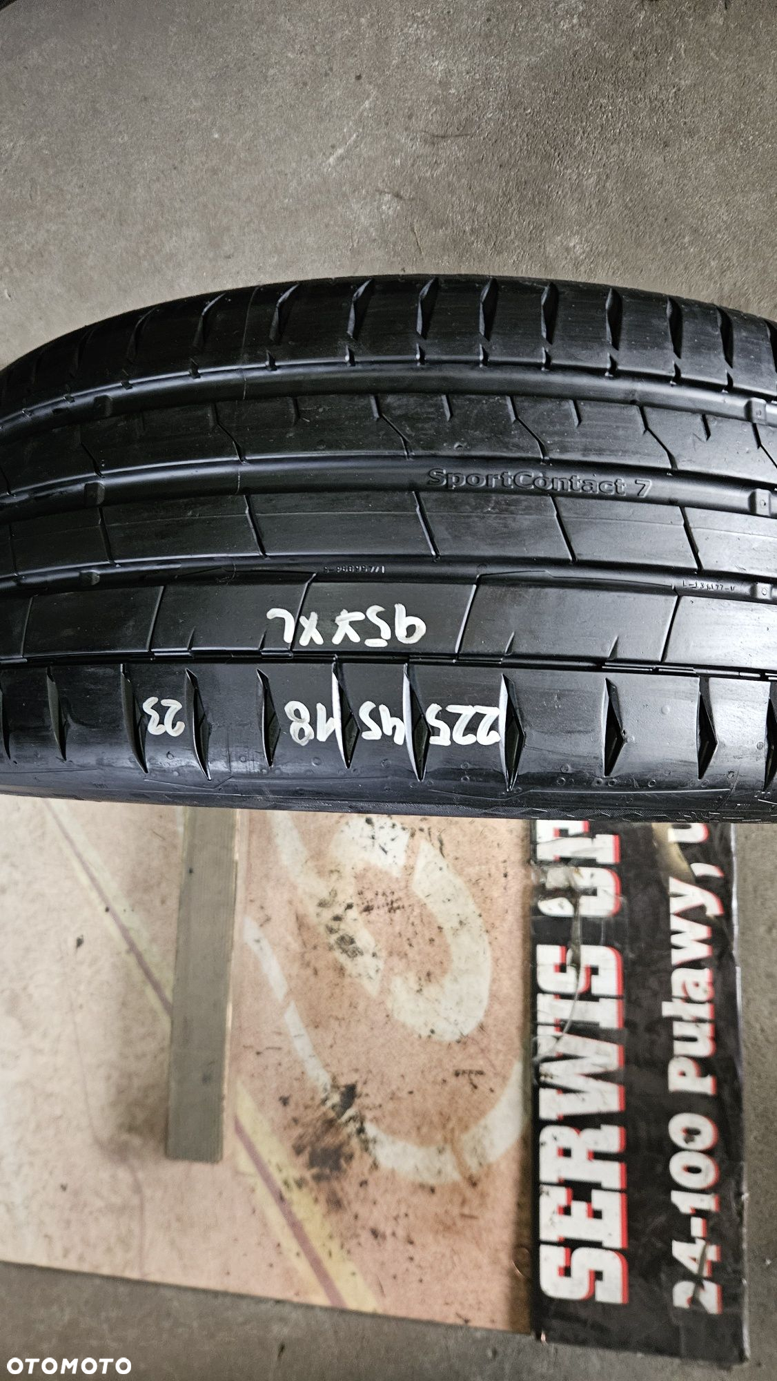 opona używana 225/45R18 Continental Sportcontact 7 - 3