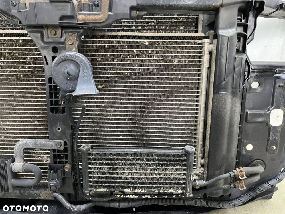 Pas przedni Hyundai Grandeur IV 05-11r 2.2CRDi wiatrak chłodnicami wody klimy okular wzmocnienie - 8