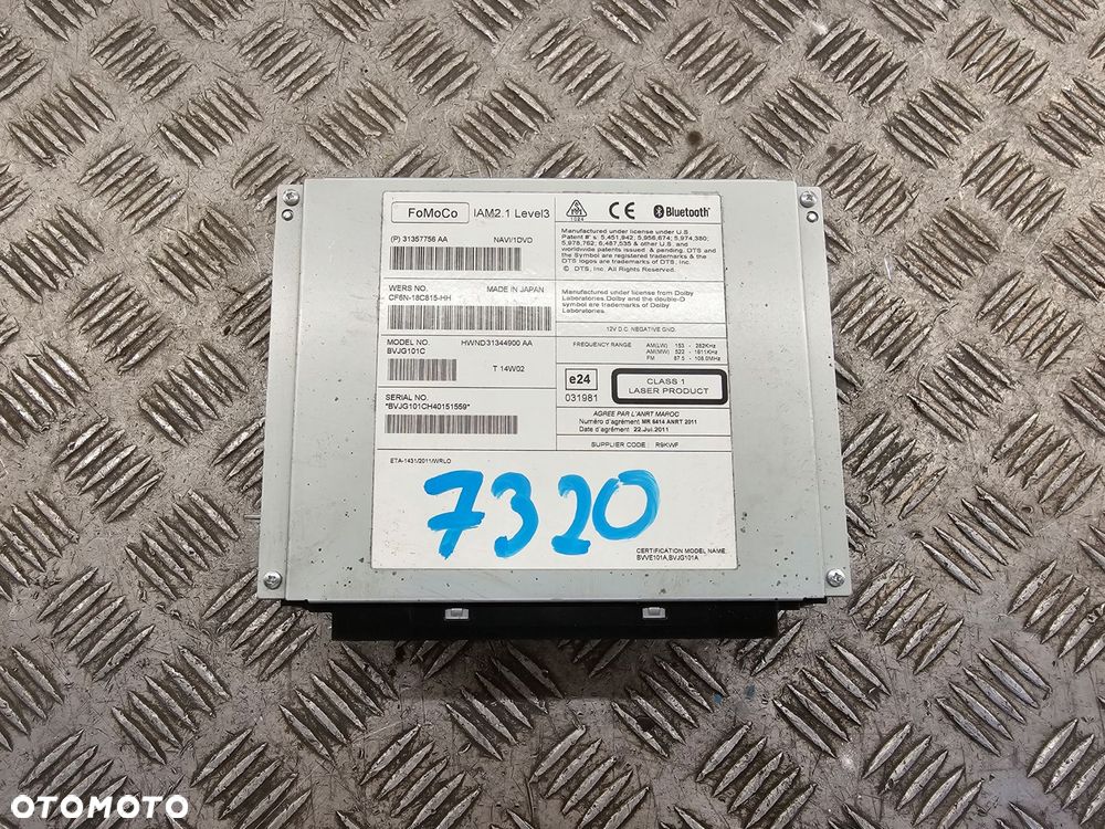 radio nawigacja cf6n-18c815-hh 31357756aa range rover sport l494 - 2
