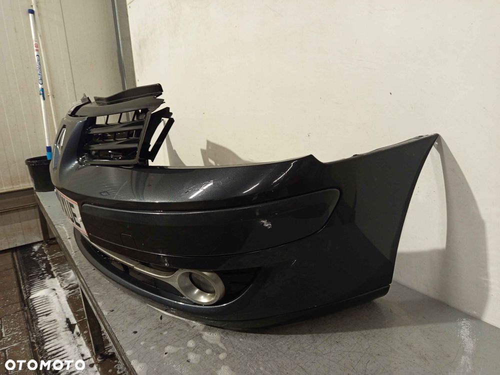 + ZDERZAK PRZÓD PRZEDNI DO RENAULT ESPACE 4 IV LIFT FL TEB66 SZARY GRAFITOWY HALOGENY - 2