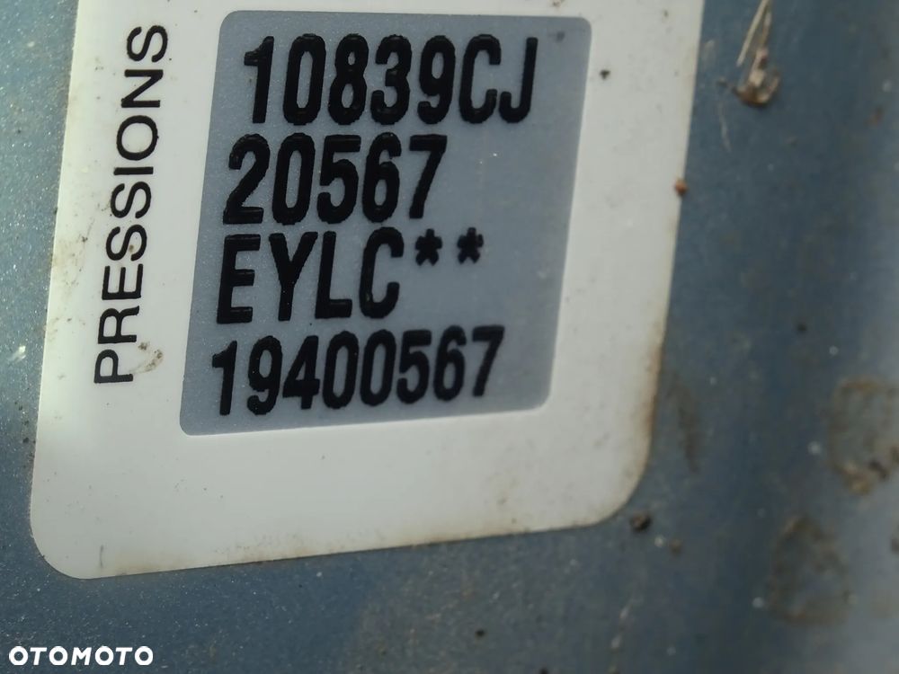 Peugeot 407 maska przednia przód pokrywa silnika EYLC - 5
