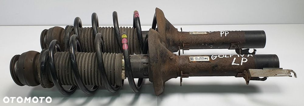 AMORTYZATORY SPRĘŻYNY PRZÓD PRZEDNIE VW GOLF IV 1J0413031BJ PARA - 4