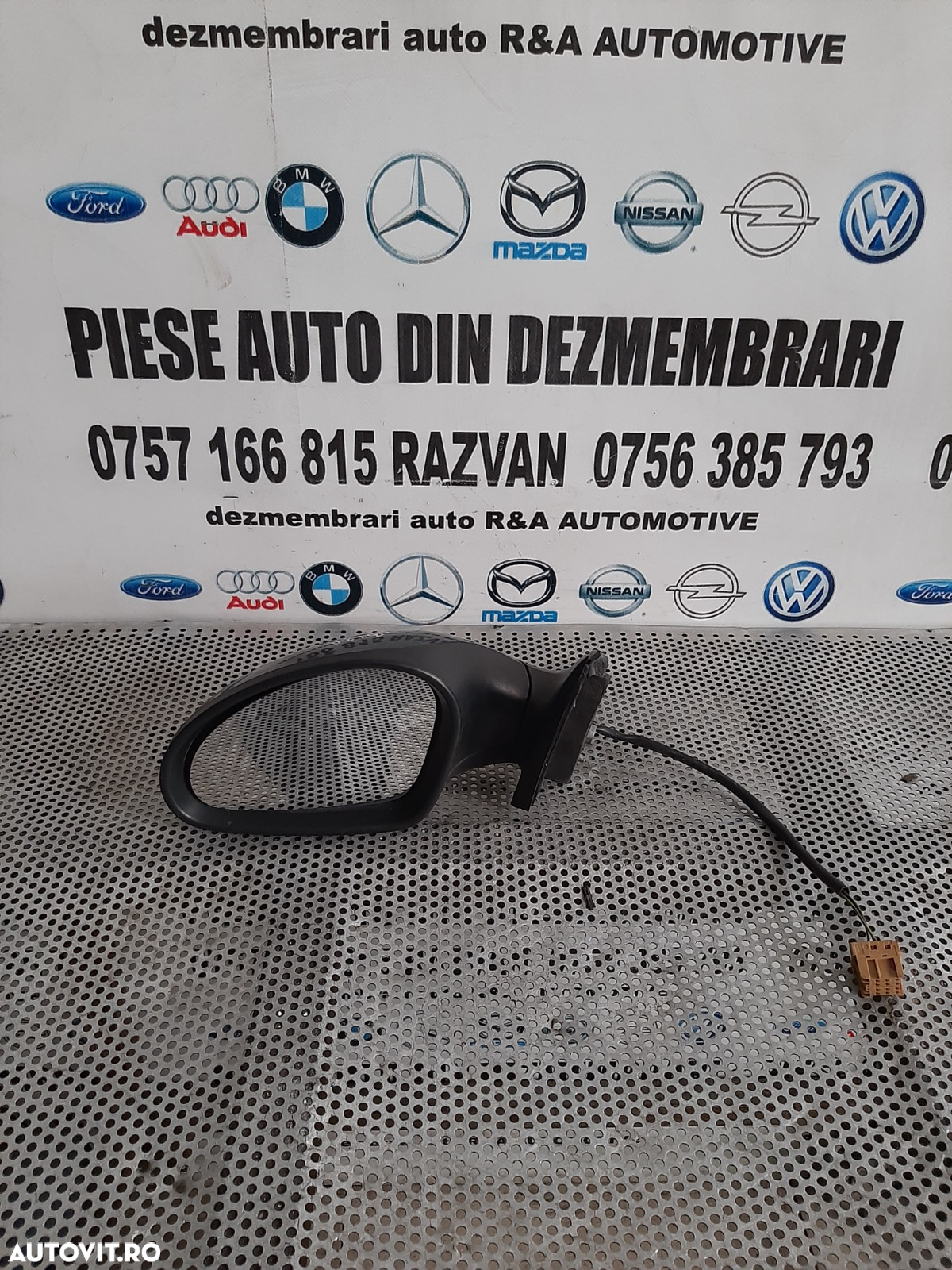 Oglinda Stanga Seat Ibiza An 2002-2003-2004-2005-2006-2007-2008-2009 Electrica Vanduta De Firma Cu - 2