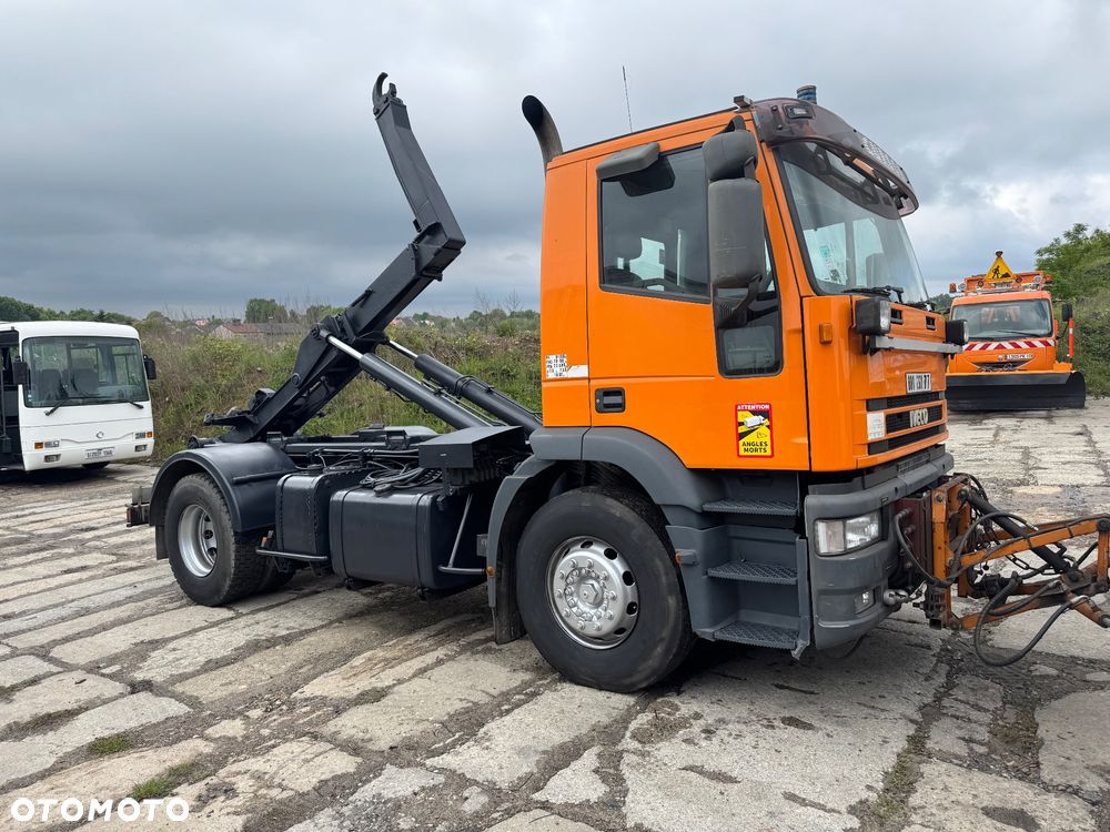 Iveco Eurotech 190E27 Hakowiec Solarka Piaskarka Pług Specjalny Tylko 94 tys km - 17
