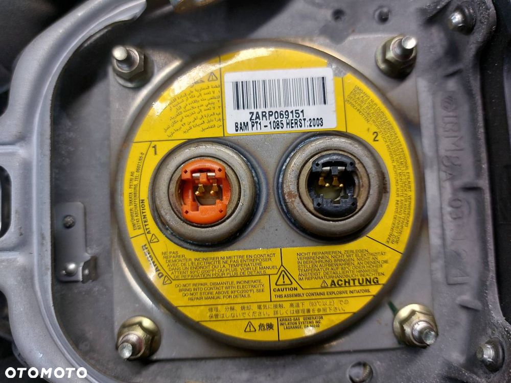 ZESTAW AIRBAG POSTRZAŁOWY KOKPIT TOYOTA RAV4 II - 9