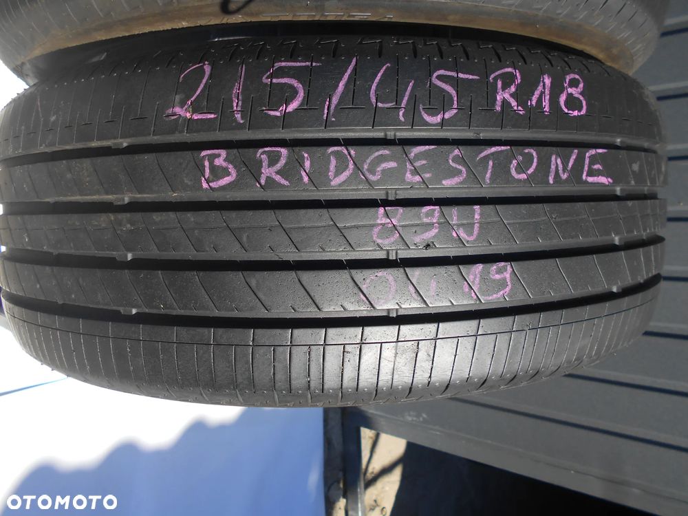 OPONY 215/45R18 BRIDGESTONE TURANZA T005A DOT 4821 / 0219 8MM - 5