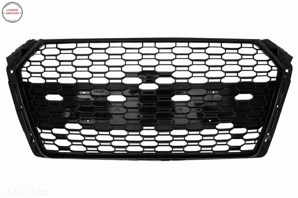 Grila Centrala Audi A4 B9 8W (2016-2018) Sedan Avant RS Design- livrare gratuita - 5
