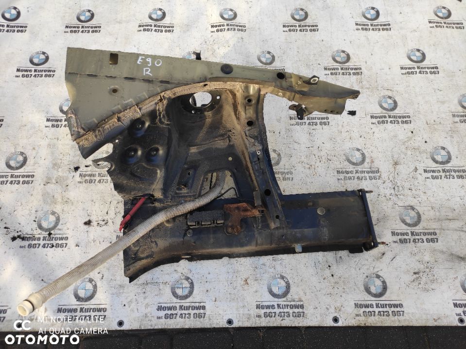 BMW E90 Podłużnica Fartuch Ćwiartka Prawa Przednia - 3
